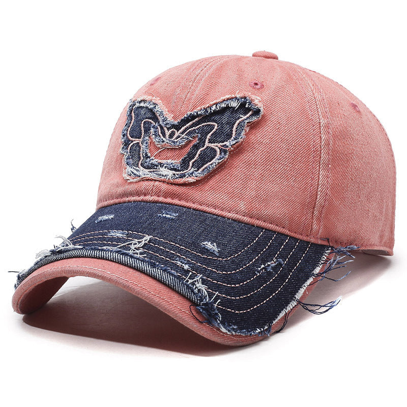 Wings Denim Baseball Cap