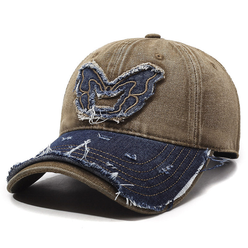 Wings Denim Baseball Cap