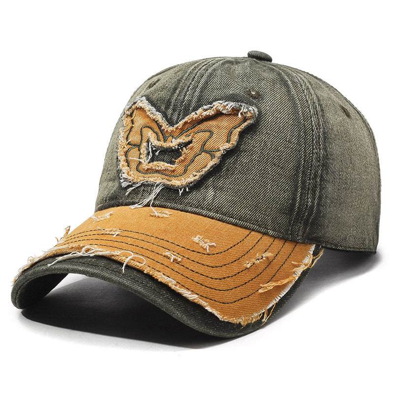 Wings Denim Baseball Cap