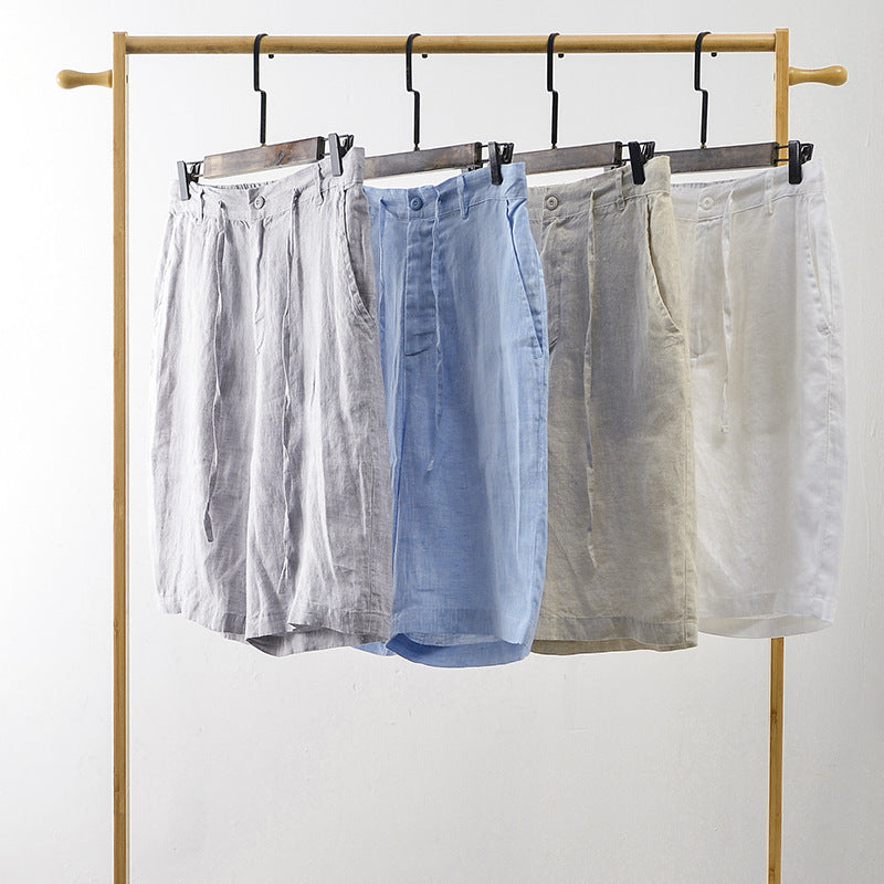 The Linen Cooper Short