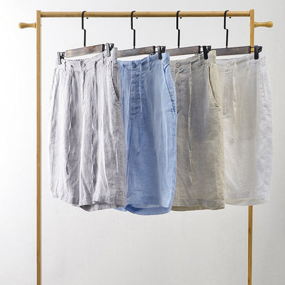 The Linen Cooper Short