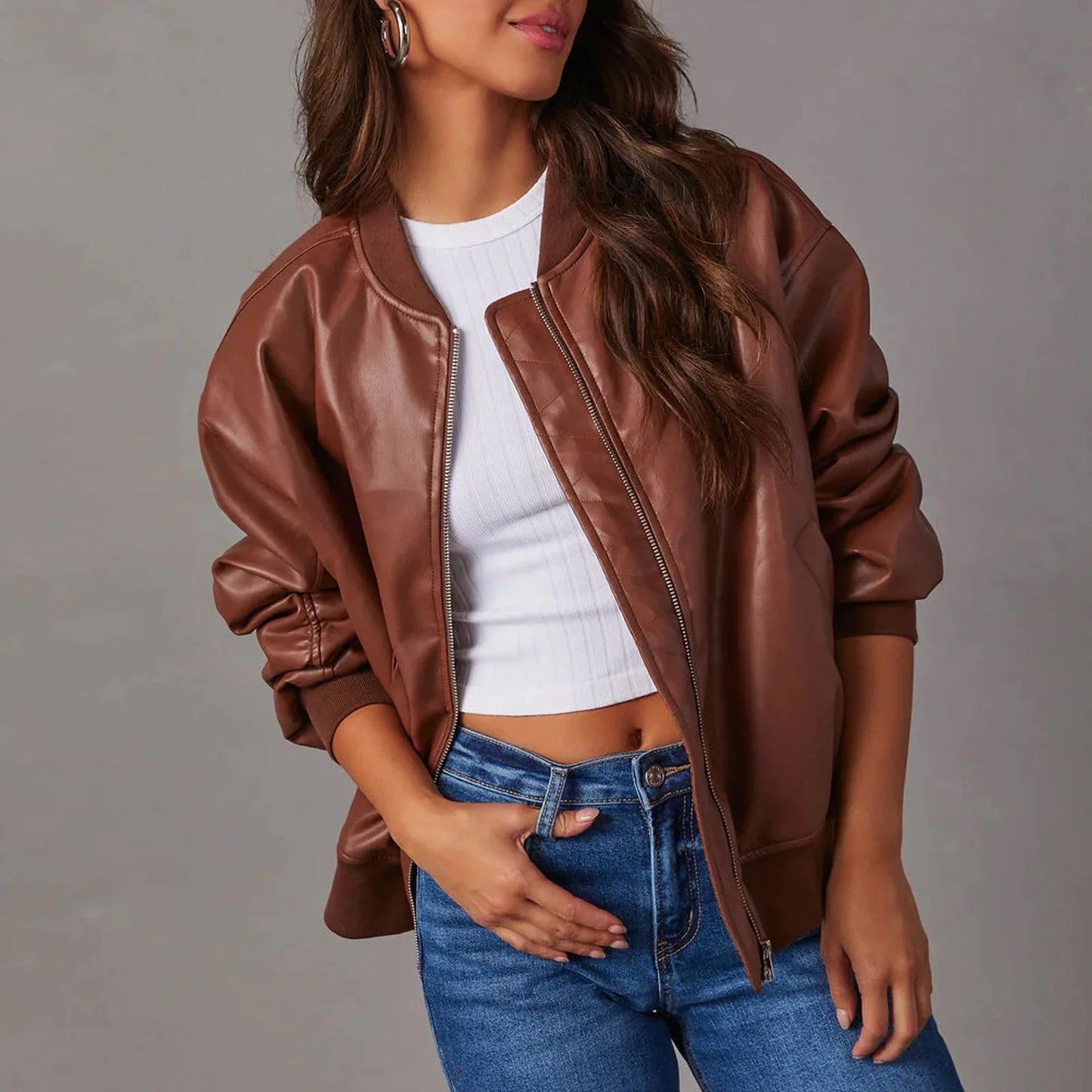 The Sofia Leather Jacket