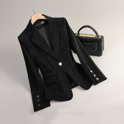 The Amber Velvet Blazer