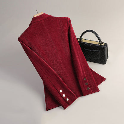 The Amber Velvet Blazer